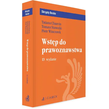 Książka - Wstęp do prawoznawstwa. Skrypty Becka
