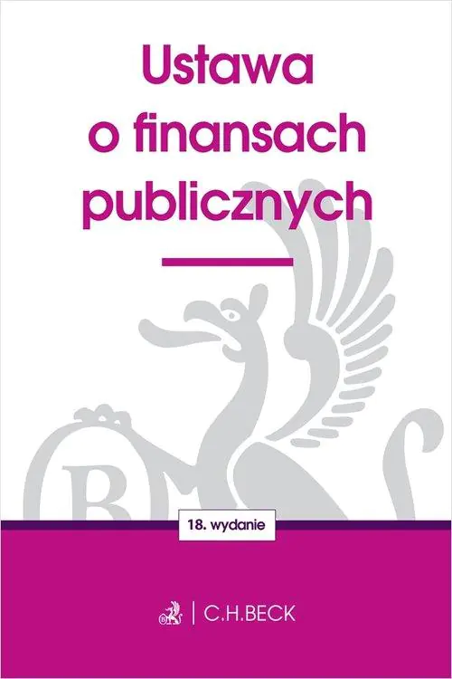 Książka - Ustawa o finansach publicznych