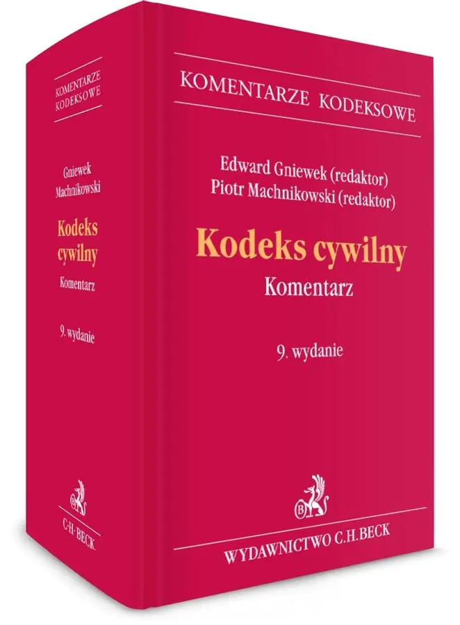 Książka - Kodeks cywilny. Komentarz w.9