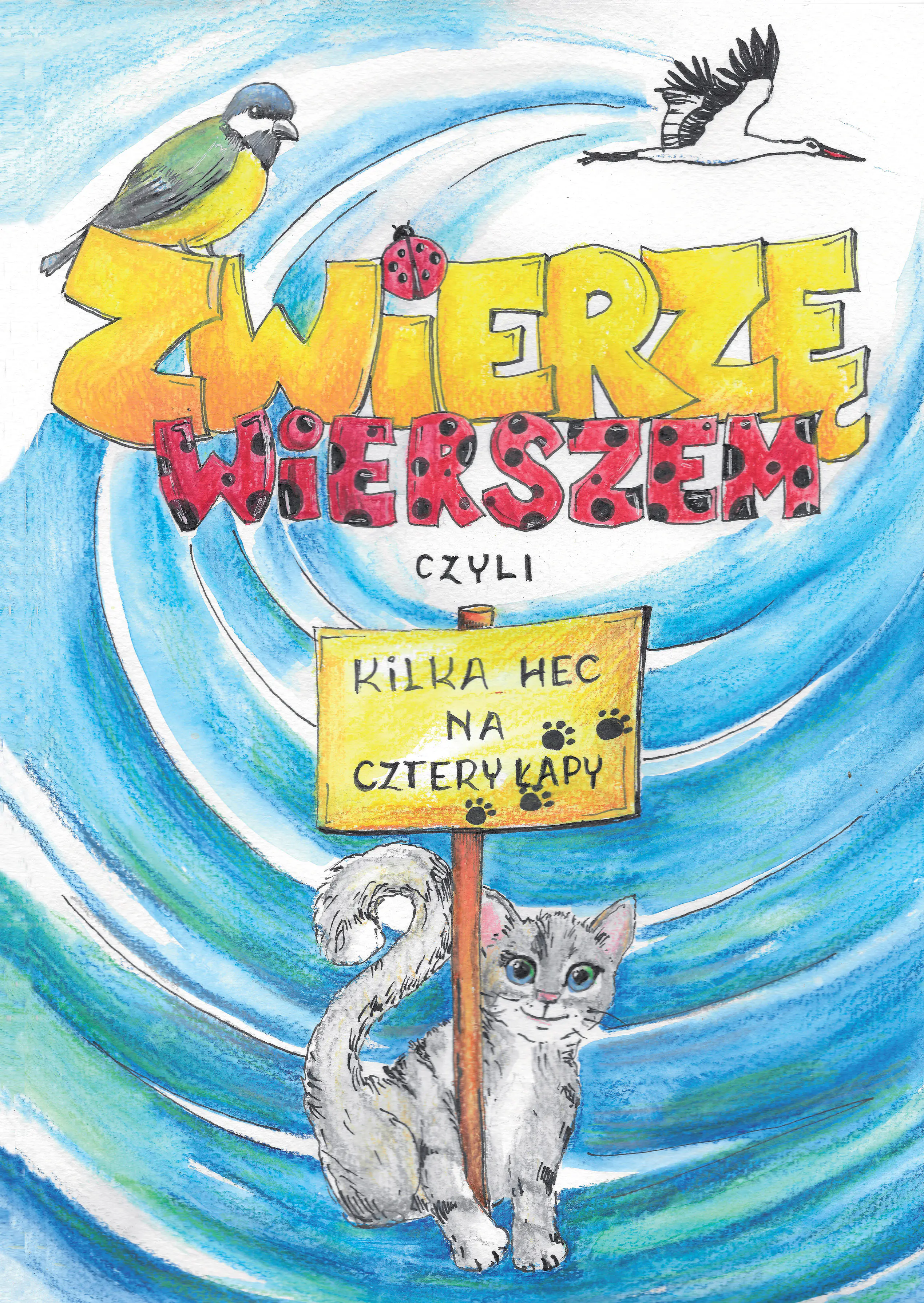 Książka - Zwierzę wierszem, czyli kilka hec na cztery łapy