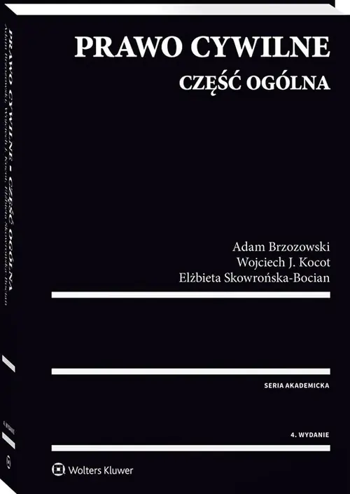 Książka - Prawo cywilne. Część ogólna
