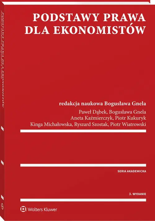 Książka - Podstawy prawa dla ekonomistów