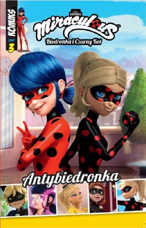 Książka - Biedronka i Czarny Kot Komiks Część 3 Antybiedronka