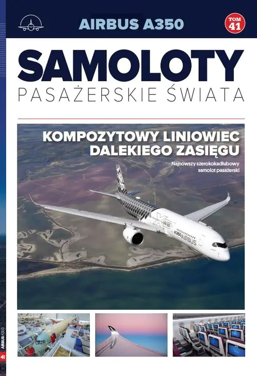 Książka - Samoloty pasażerskie świata Tom 41