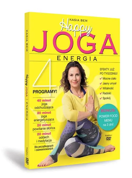 Książka - Happy Joga. Energia