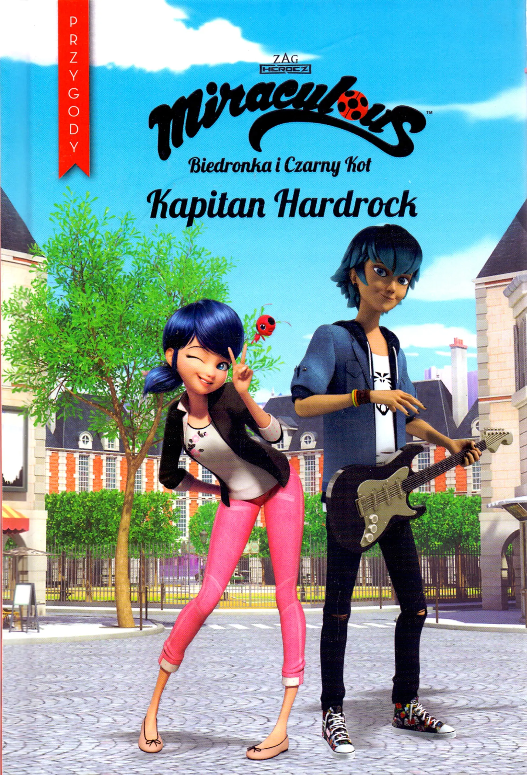 Książka - Biedronka i czarny kot T.7 Kapitan Hardrock