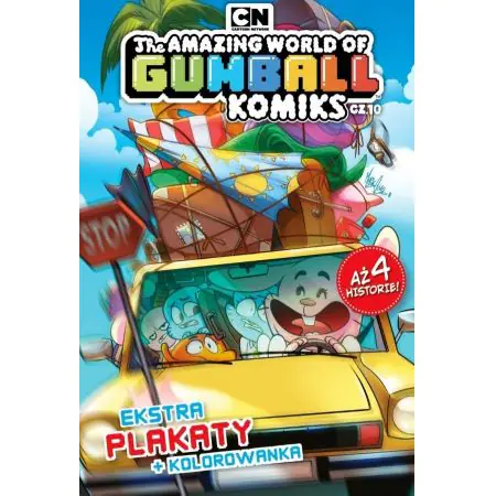 Książka - The Amazing World of Gumball Komiks. Tom 10