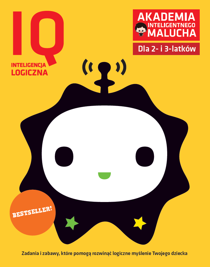 Książka - Akademia inteligentnego malucha. IQ inteligencja logiczna