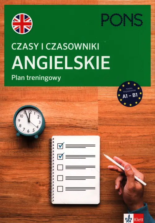 Książka - Czasy i czasowniki angielskie. Plan treningowy PONS A1-B2