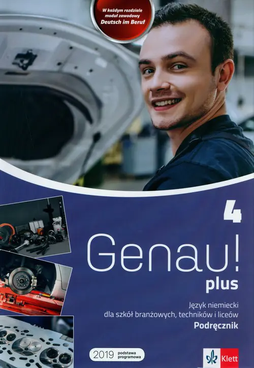 Książka - Genau plus 4. Podręcznik