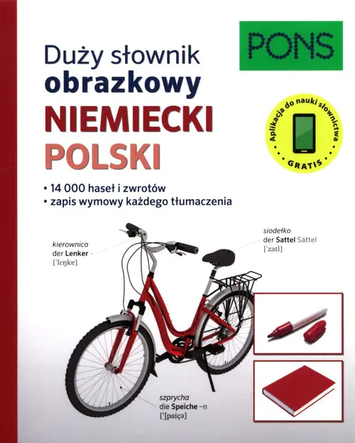 Książka - Duży słownik obrazkowy. Niemiecko-polski