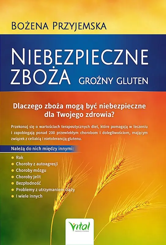 Książka - Niebezpieczne zboża. Groźny gluten
