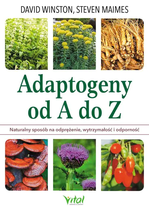 Książka - Adaptogeny od A do Z