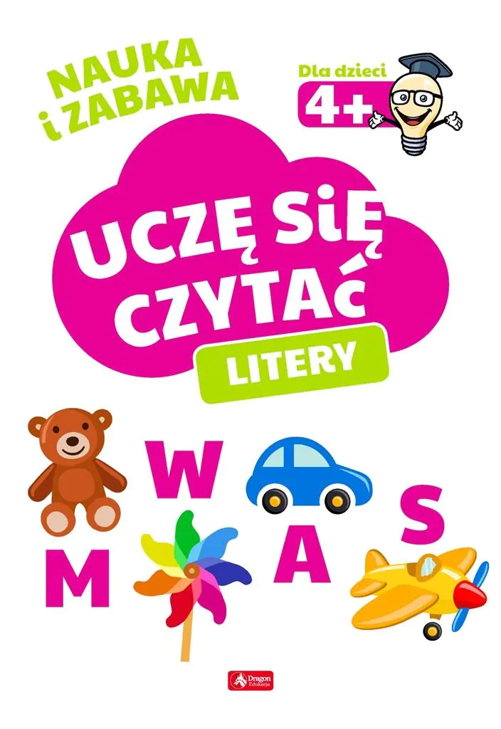 Książka - Litery. Uczę się czytać. Nauka i zabawa