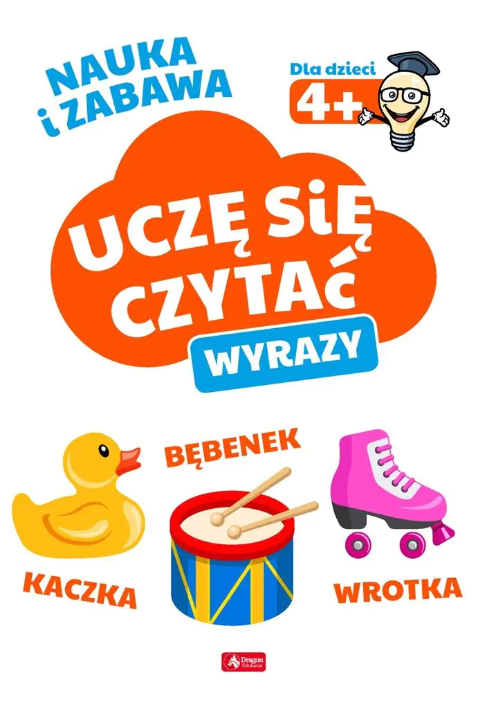 Książka - Wyrazy. Uczę się czytać. Nauka i zabawa