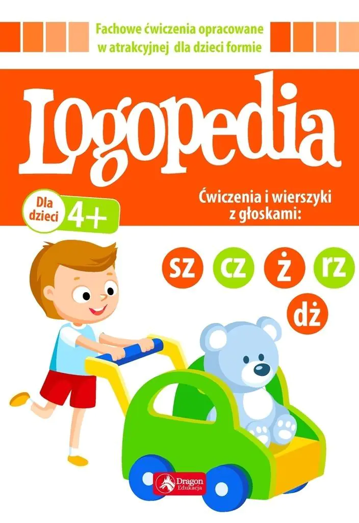 Książka - Logopedia. Ćwiczenia i wierszyki z głoskami sz cz dż ż/rz