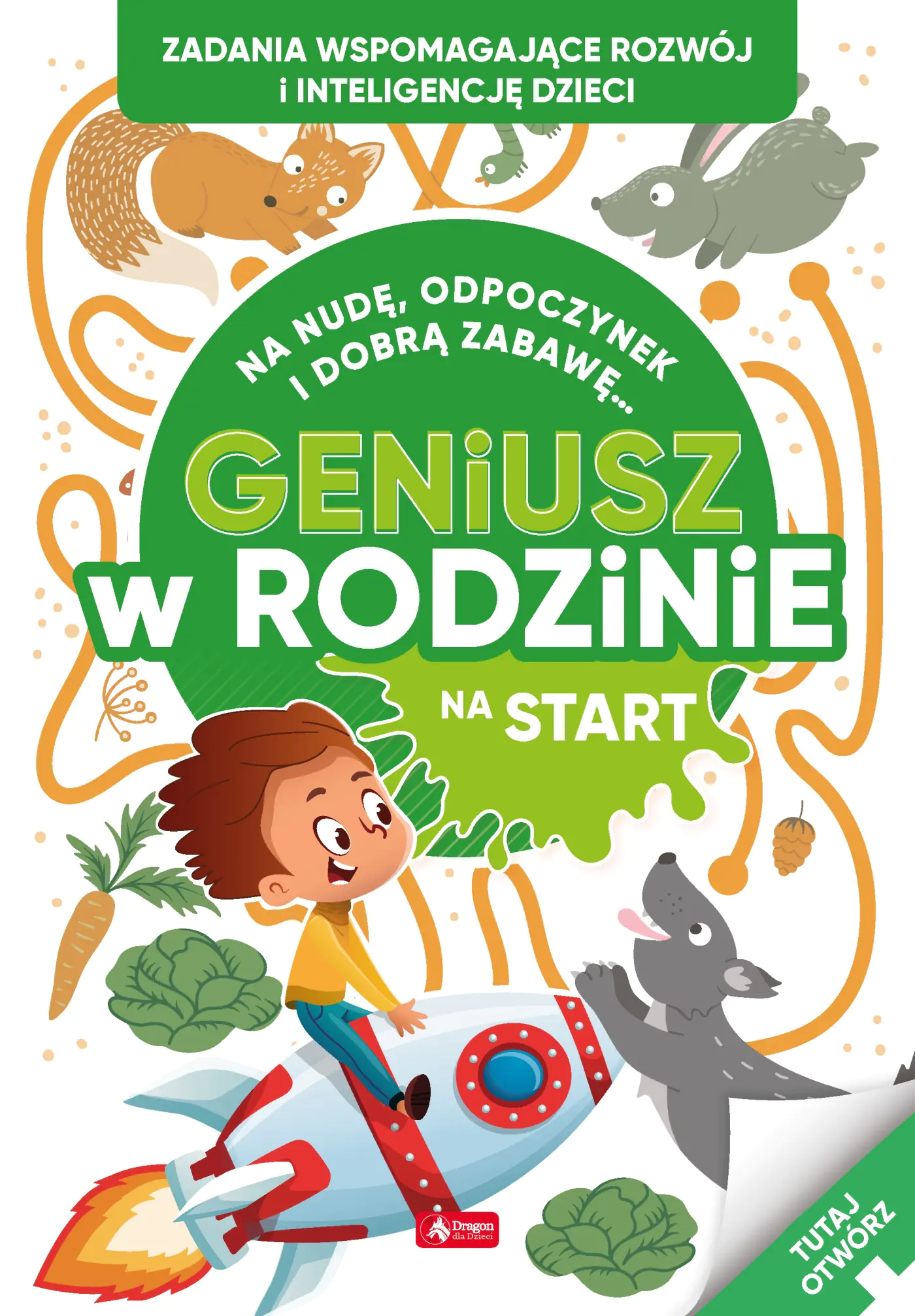 Książka - Geniusz w rodzinie. Na start