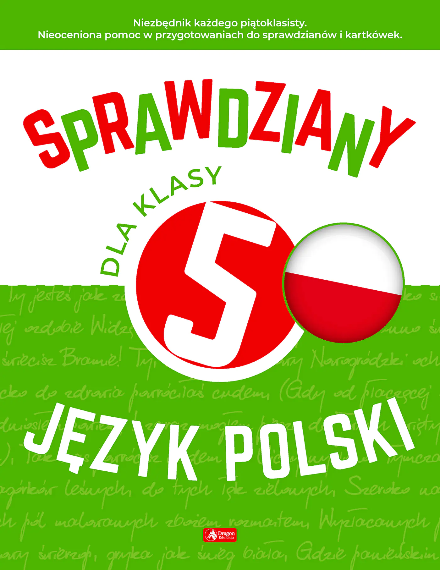 Książka - Sprawdziany dla klasy 5. Język polski