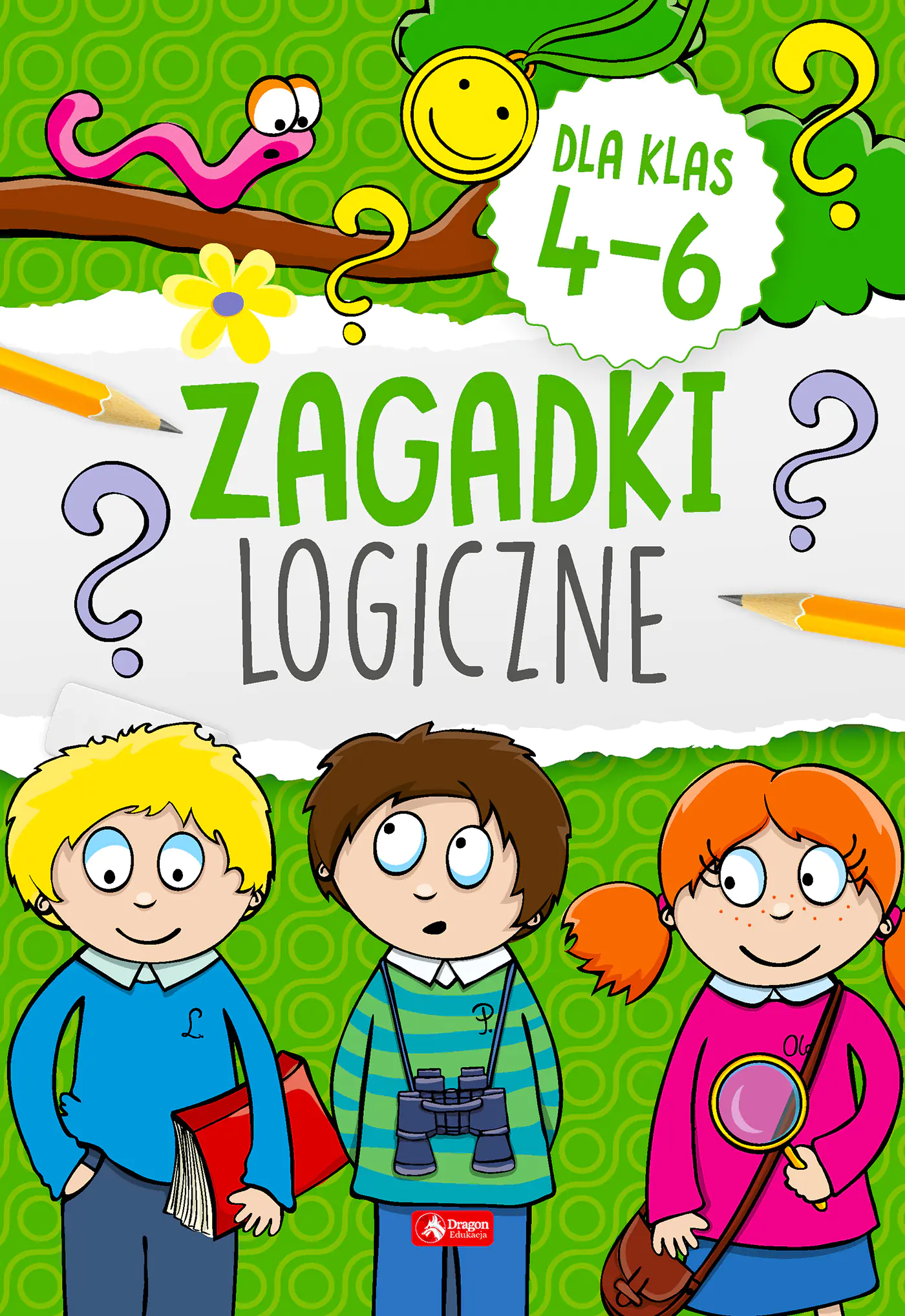 Książka - Zagadki Logiczne Dla Klas 4-6