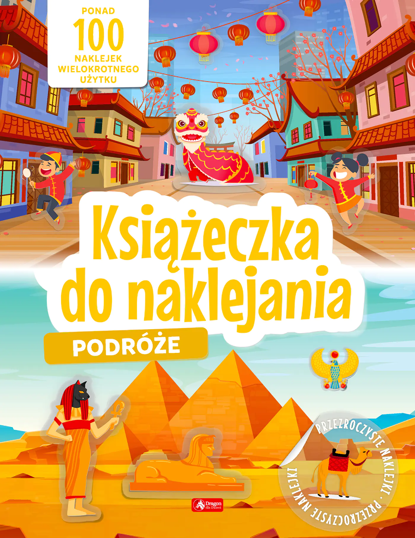 Książka - Podróże. Książeczka do naklejania