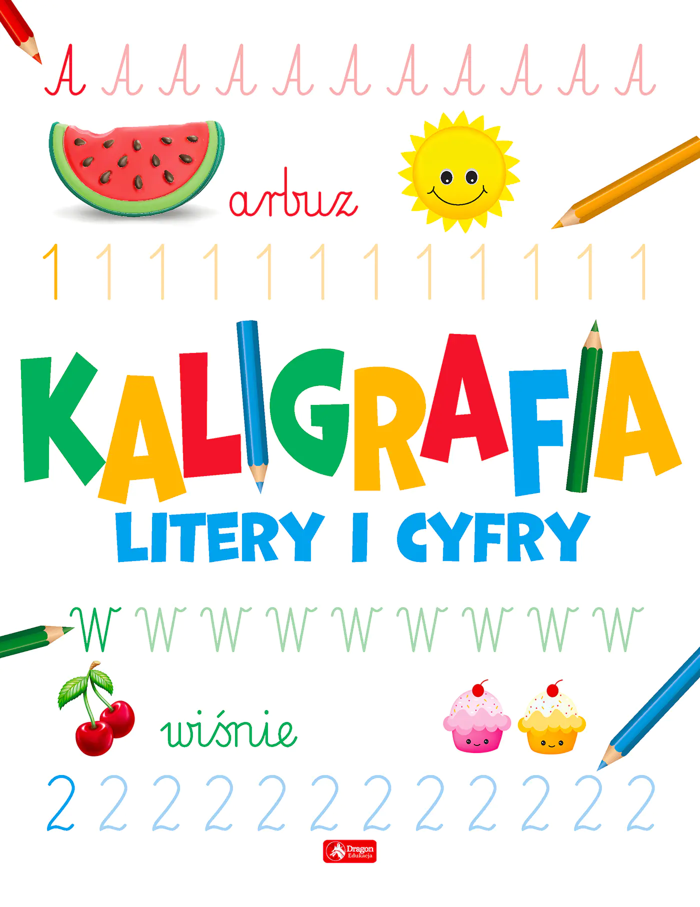 Książka - Kaligrafia. Litery i cyfry