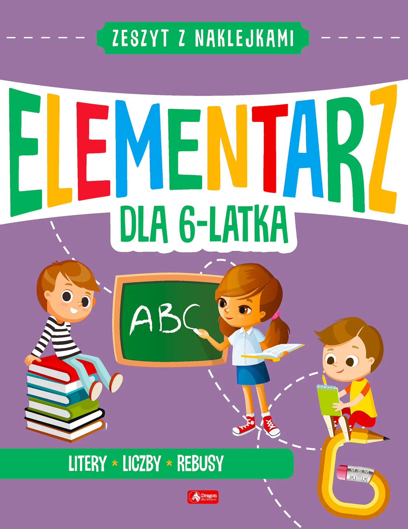 Książka - Mały elementarz 6-latka