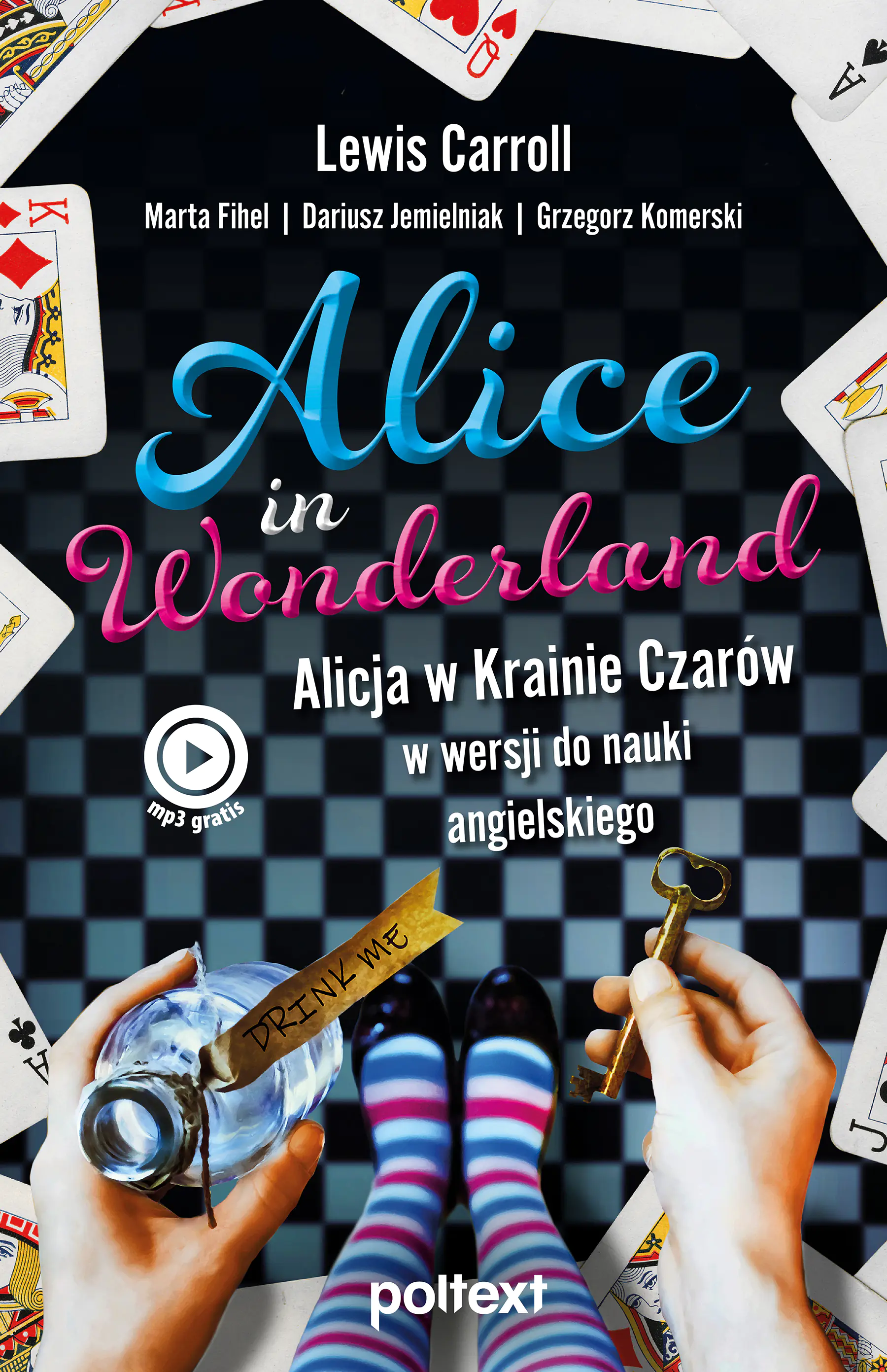 Książka - Alice in Wonderland. Alicja w Krainie Czarów w wersji do nauki angielskiego
