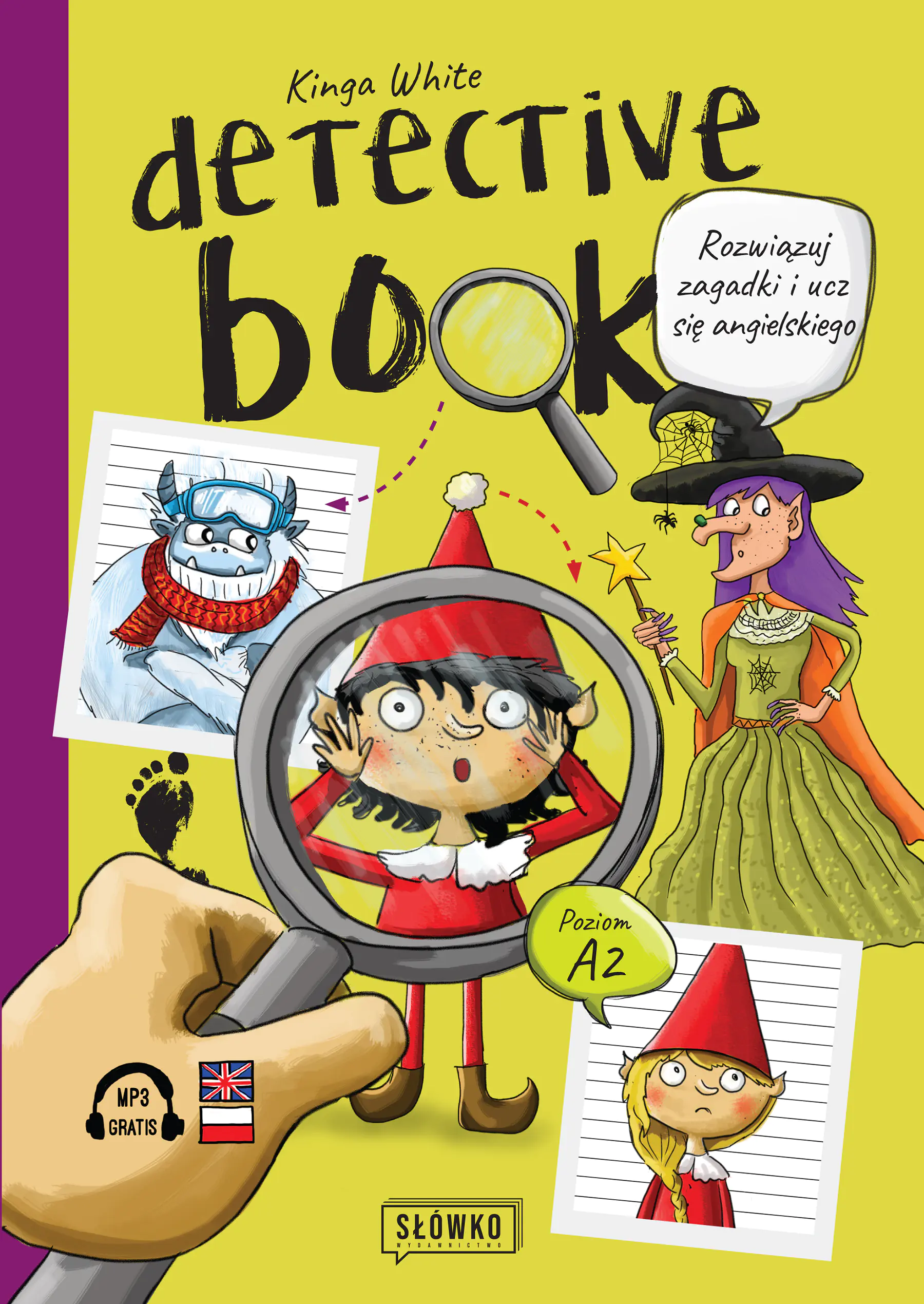 Książka - Detective Book. Rozwiązuj zagadki i ucz się angielskiego