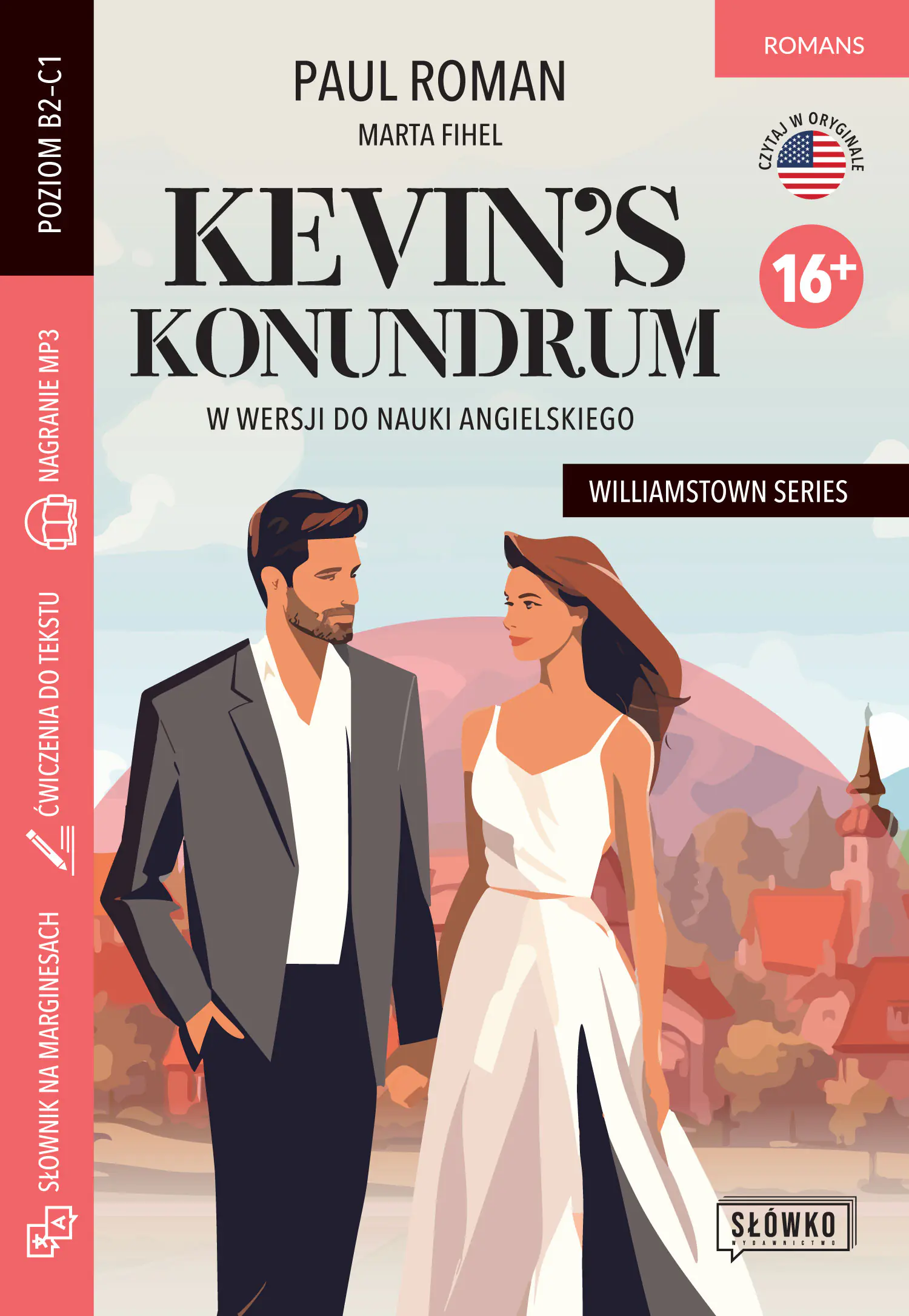 Książka - Kevin's Konundrum w wersji do nauki angielskiego