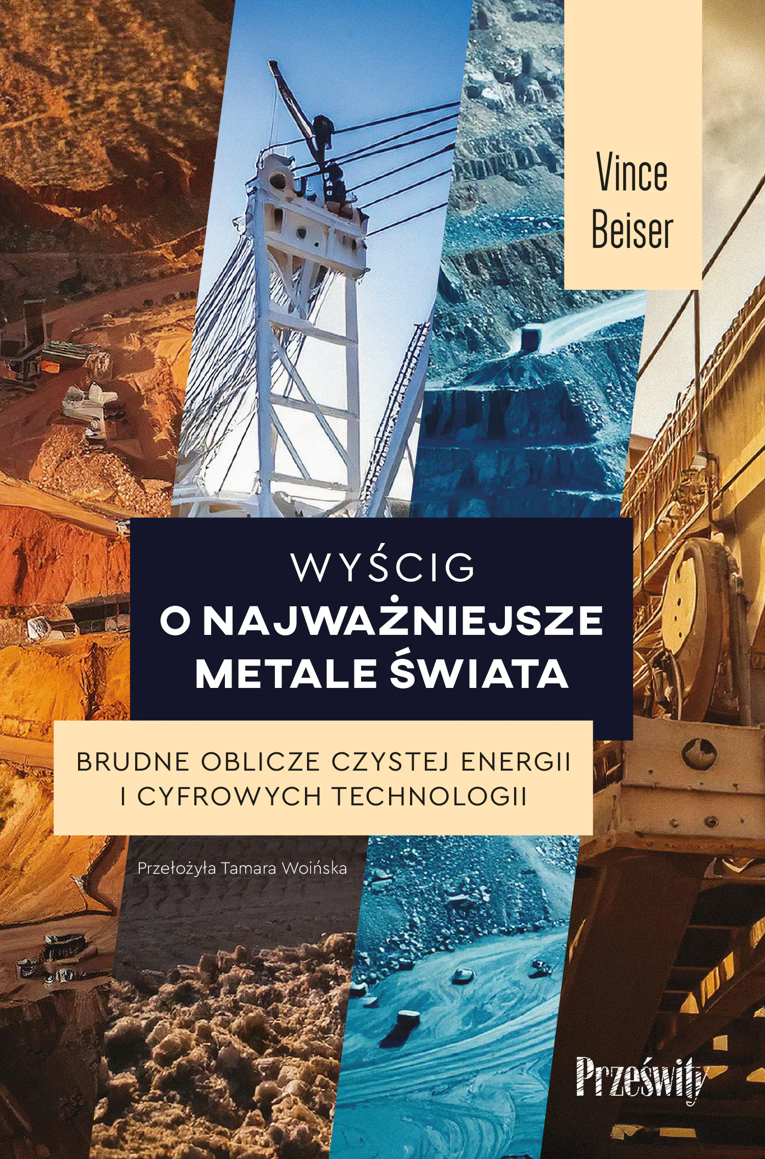 Książka - Wyścig o najważniejsze metale świata. Brudne oblicze czystej energii i cyfrowych technologii