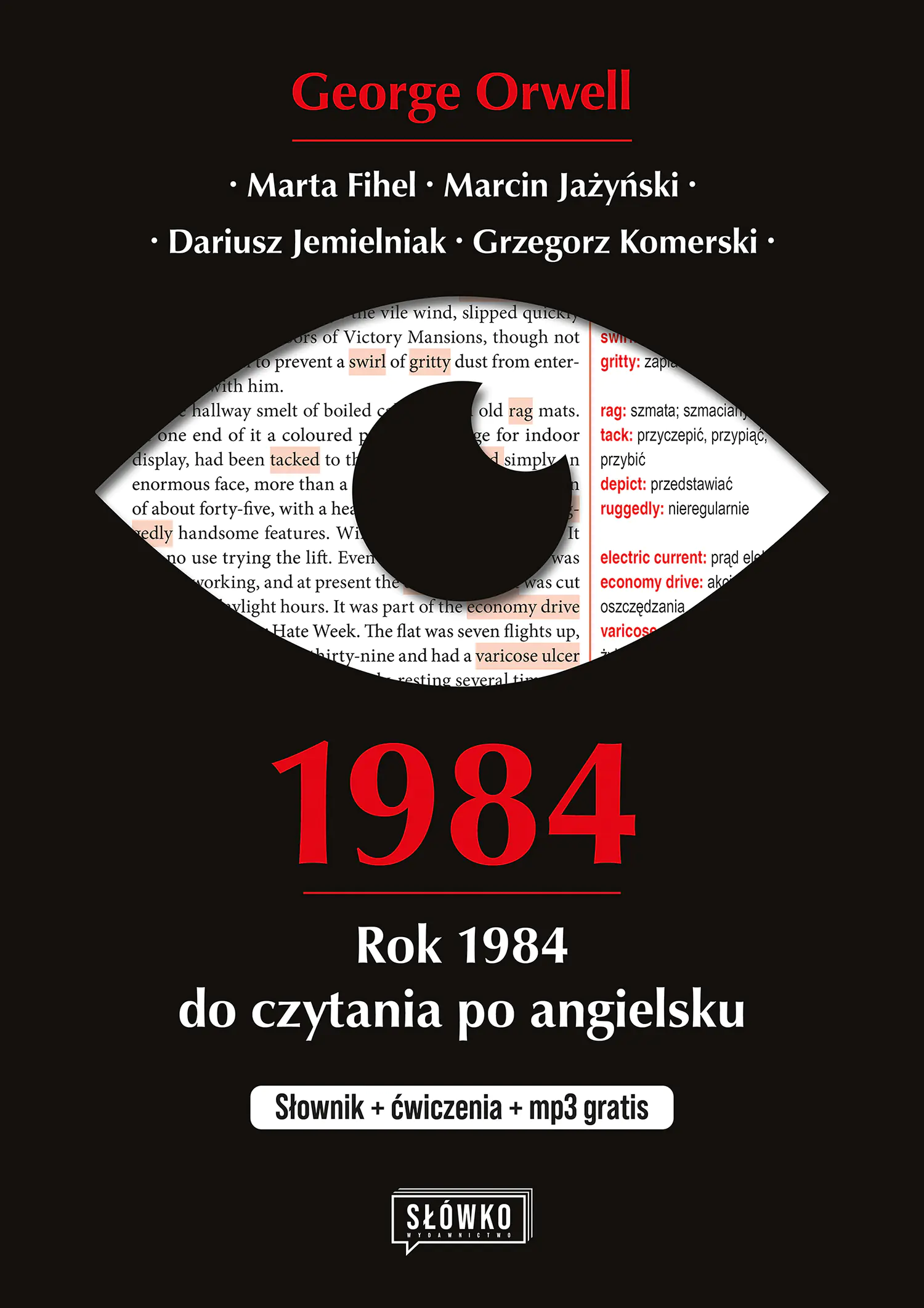 Książka - 1984. Rok 1984 do czytania po angielsku. Słownik + ćwiczenia + mp3 gratis