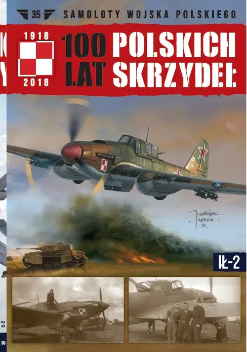 Książka - 100 lat polskich skrzydeł Tom 35 Ił 2