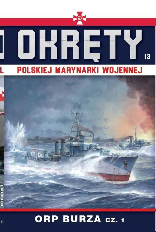 Książka - Okręty Polskiej Marynarki Wojennej Tom 13