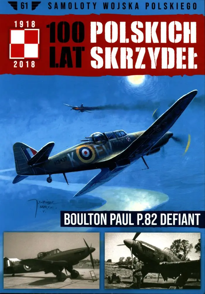 Książka - Samoloty Wojska Polskiego T.61 Boulton Paul...