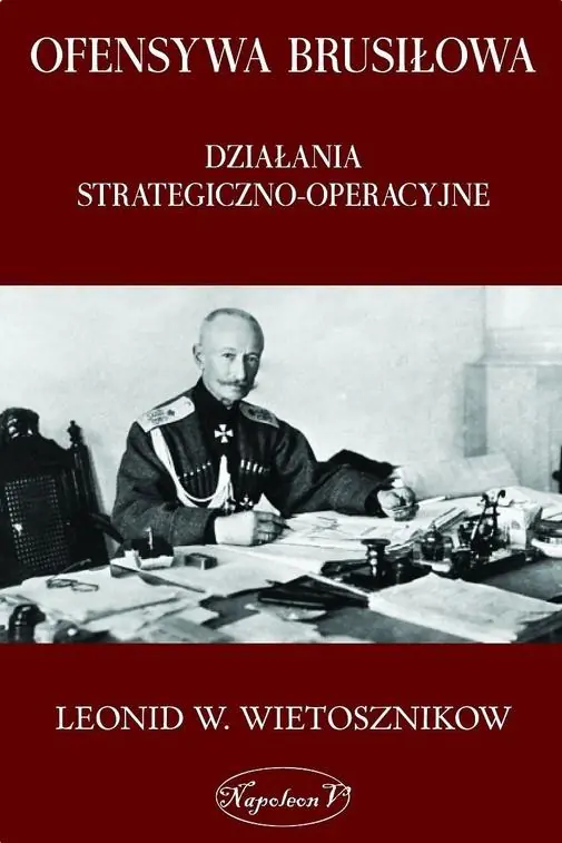 Książka - Ofensywa Brusiłowa. Działania strategiczno