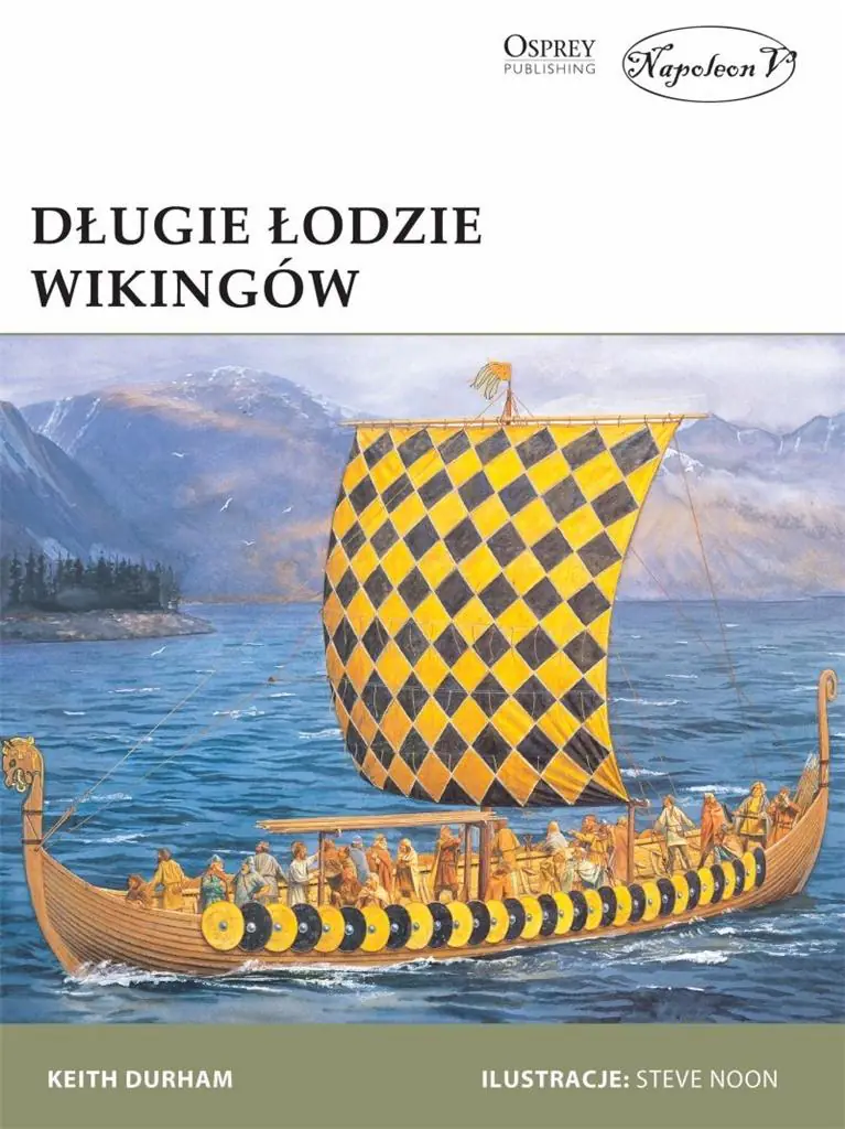 Książka - Długie łodzie wikingów
