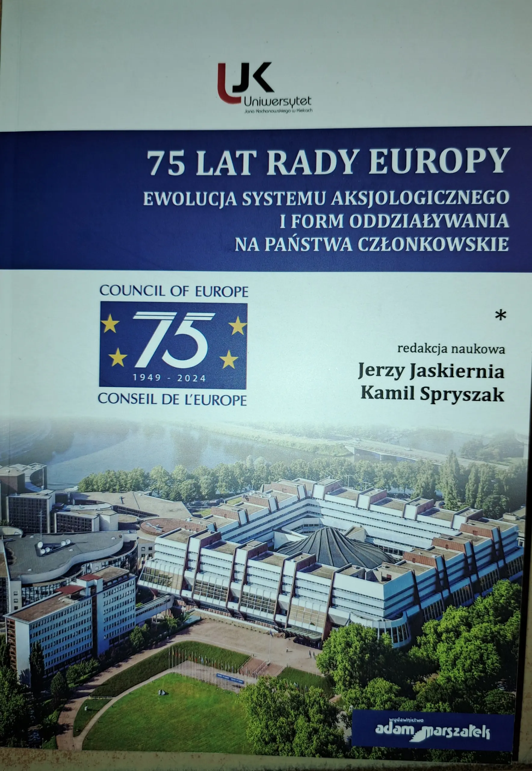 Książka - 75 lat Rady Europy T.1