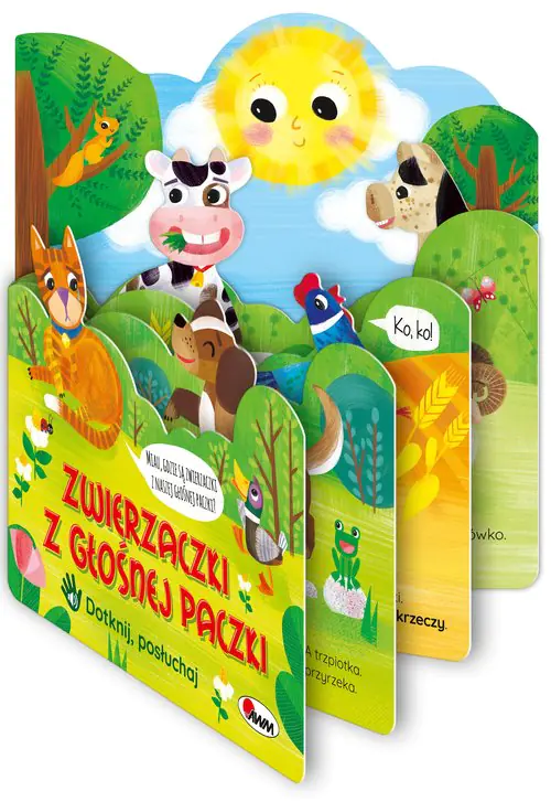 Książka - Zwierzaczki z głośnej paczki