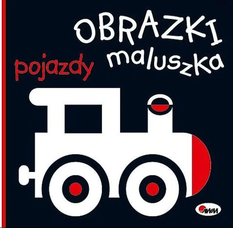 Książka - KSIĄŻECZKA Harmonijkowa Obrazki Maluszka POJAZDY Kontrastowe BARWY Książka