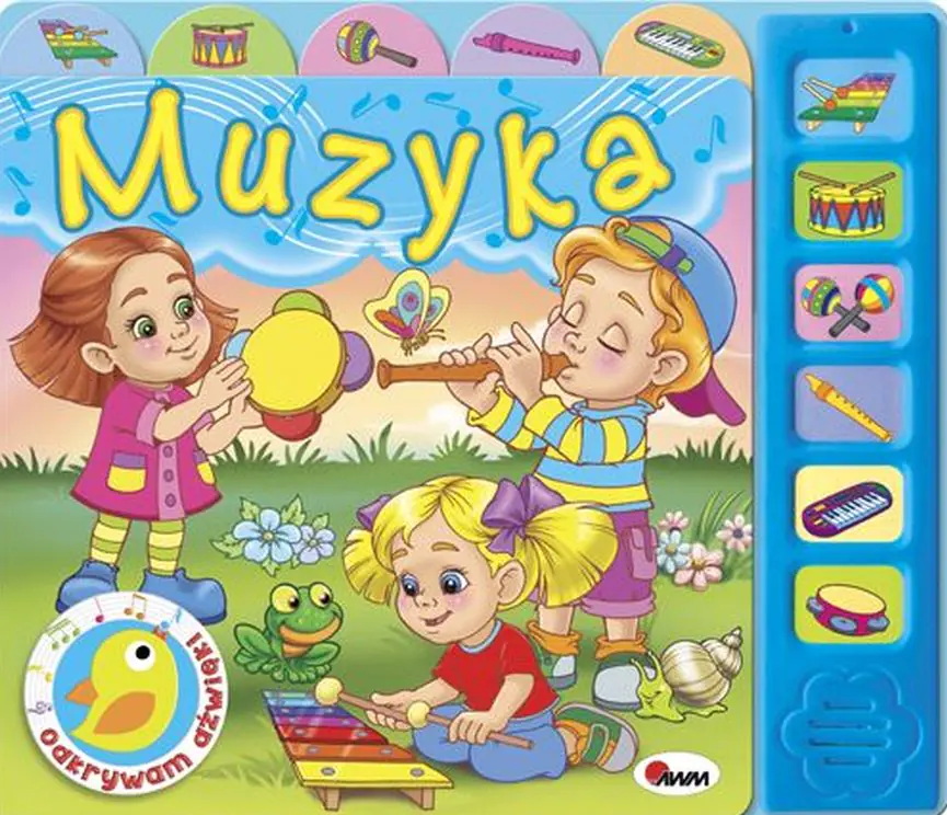 Książka - Odkrywam dźwięki. Muzyka