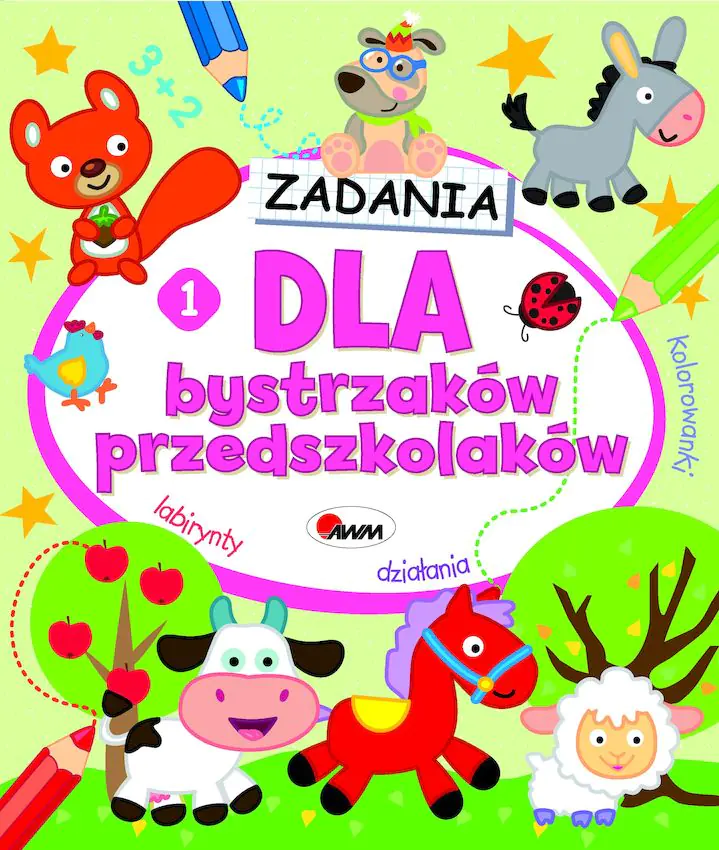 Książka - Dla bystrzaków przedszkolaków