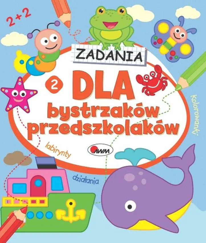 Książka - Dla bystrzaków przedszkolaków