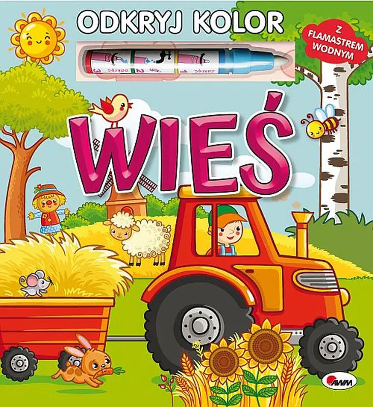 Książka - Odkryj kolor. Wieś