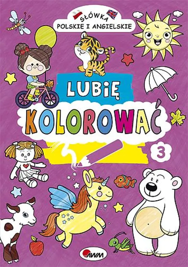 Książka - Lubię kolorować. Część 3