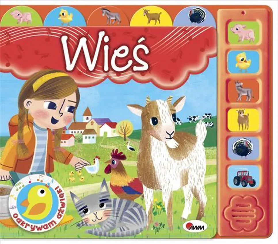 Książka - Wieś. Odkrywam dźwięki