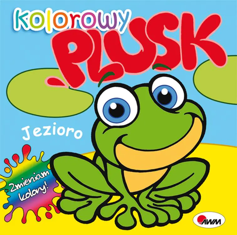 Książka - Kolorowy Plusk Jezioro
