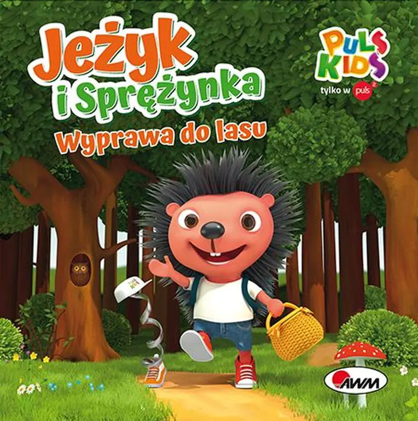 Książka - Wyprawa do lasu. Jeżyk i Sprężynka