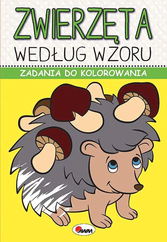 Książka - Zadania do kolorowania. Zwierzęta według wzoru