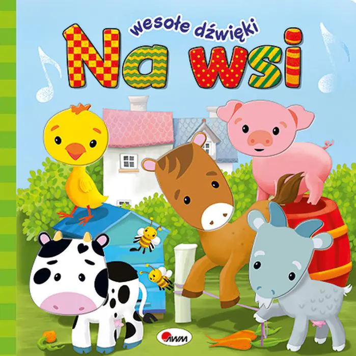 Książka - Wesołe dźwięki. Na wsi