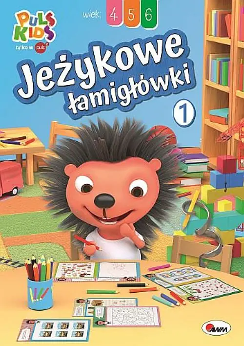 Książka - Jeżykowe łamigłówki 1